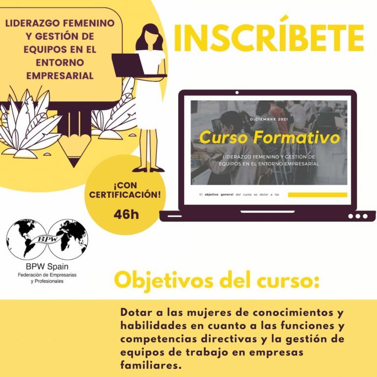 BPW Spain Curso Formativo Online 2022