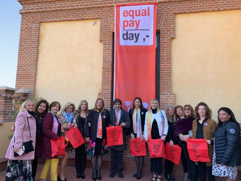 Reivindicación Equal Pay Day BPW Madrid 2019