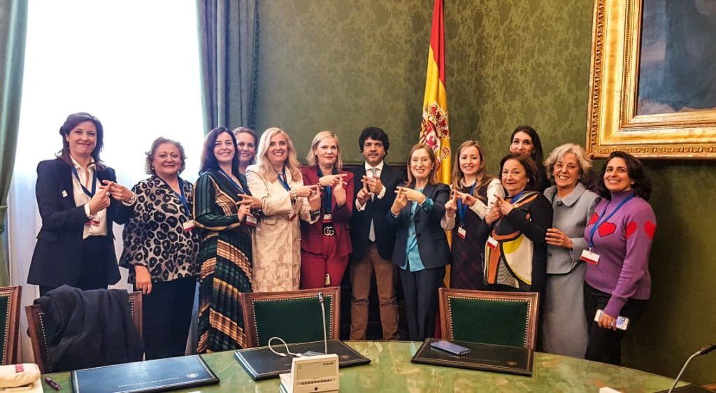 Recepción en el Congreso de los Diputados