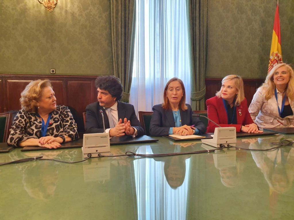 Recepción en el Congreso de los Diputados
