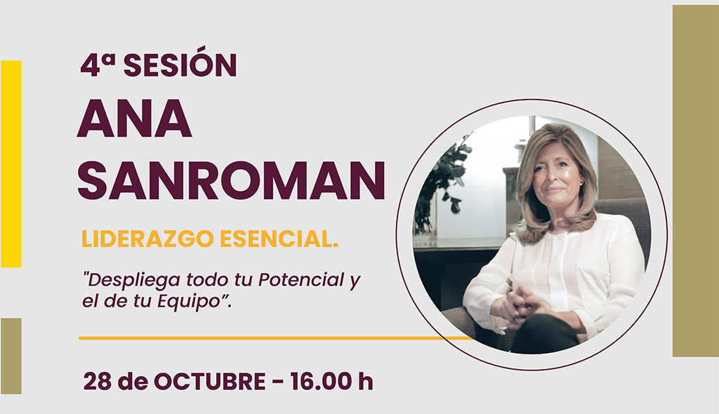 Webinar Formativo con Ana Sanromán. Liderazgo esencial