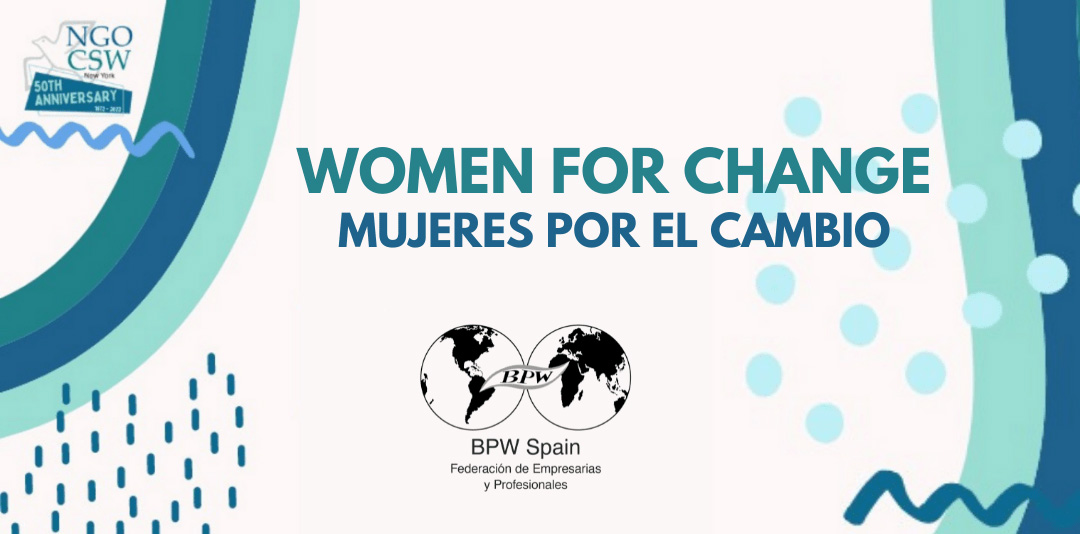 BPW Spain presente en Naciones Unidas NGO/CSW66 Forum virtual