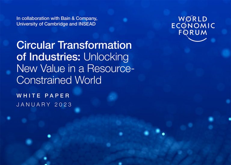 Transformación circular de industrias: Desbloqueo de nuevo valor en un mundo con recursos limitados