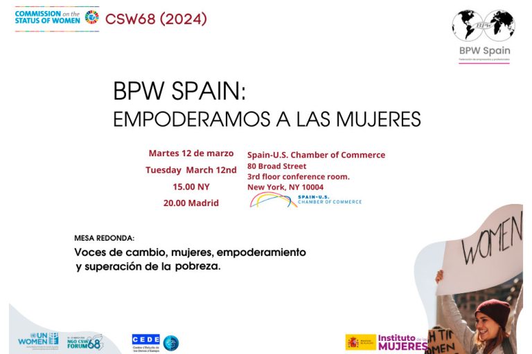 CSW68 Evento Paralelo BPW Spain en Nueva York