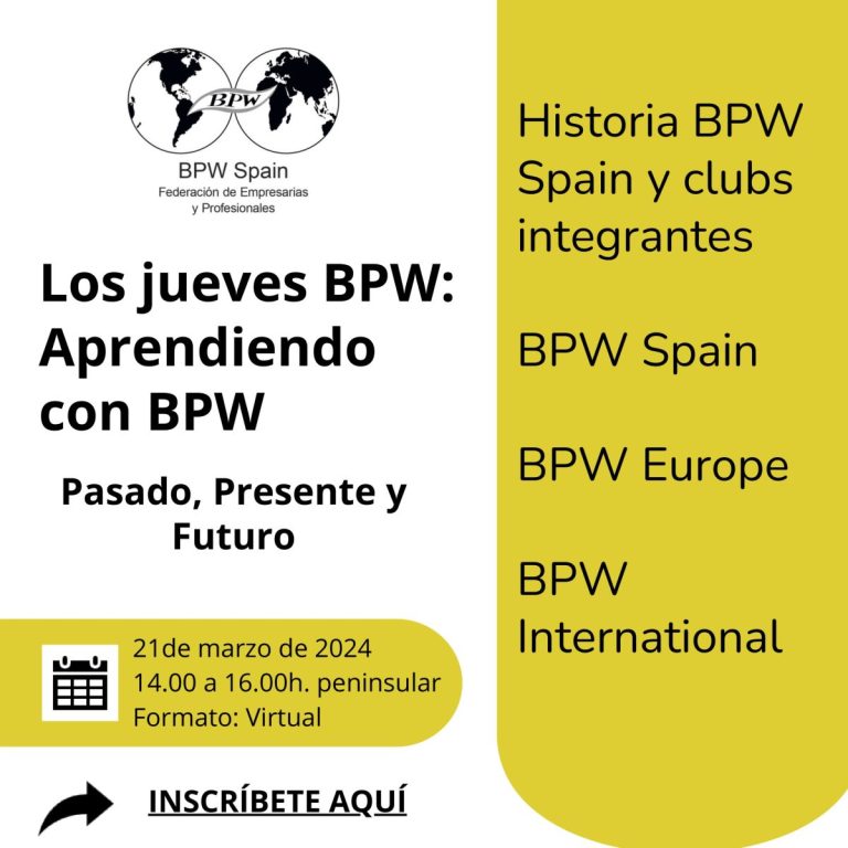 Los Jueves BPW: Aprendiendo con BPW